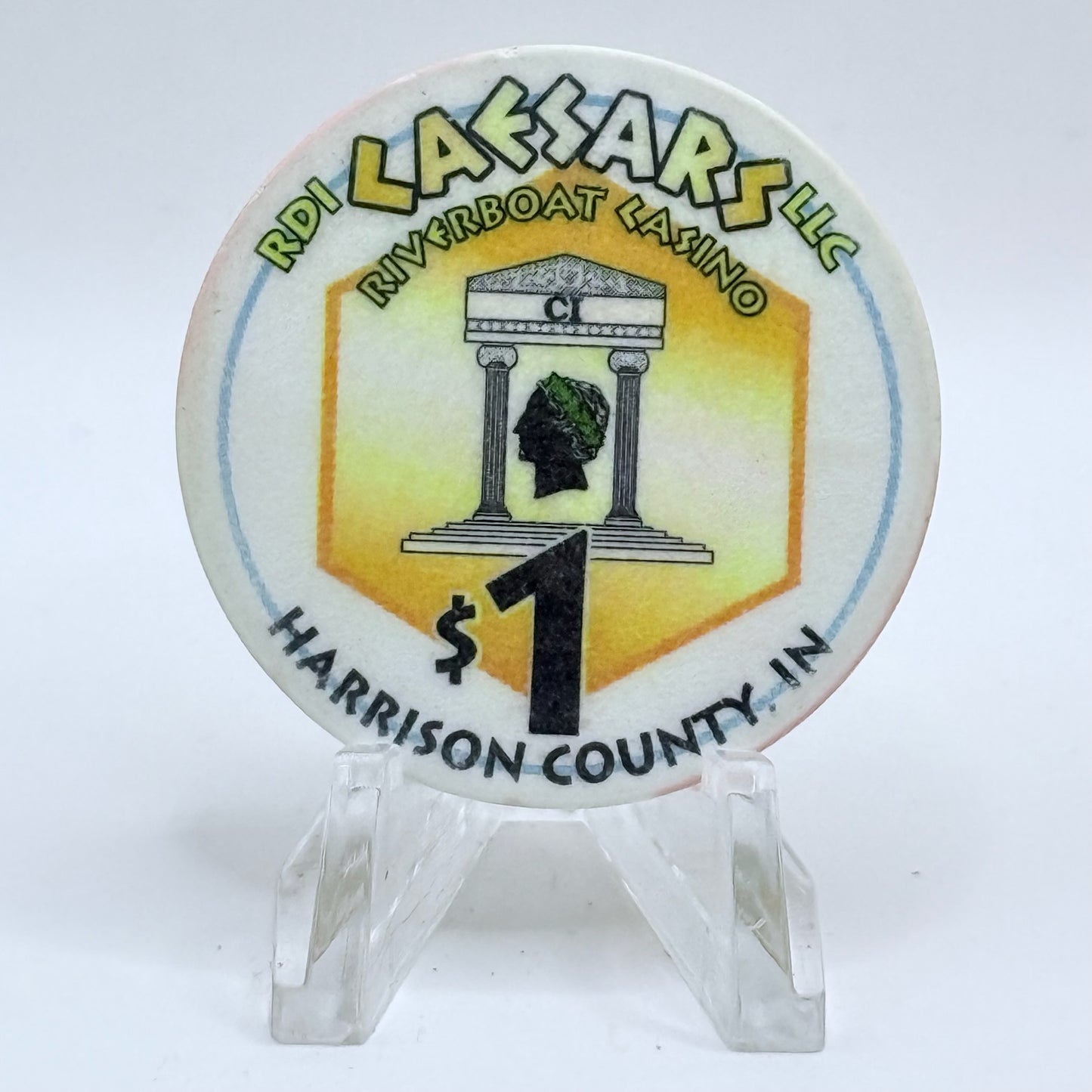 Caesars Casino Elizabeth Indiana $1 Casino Chip