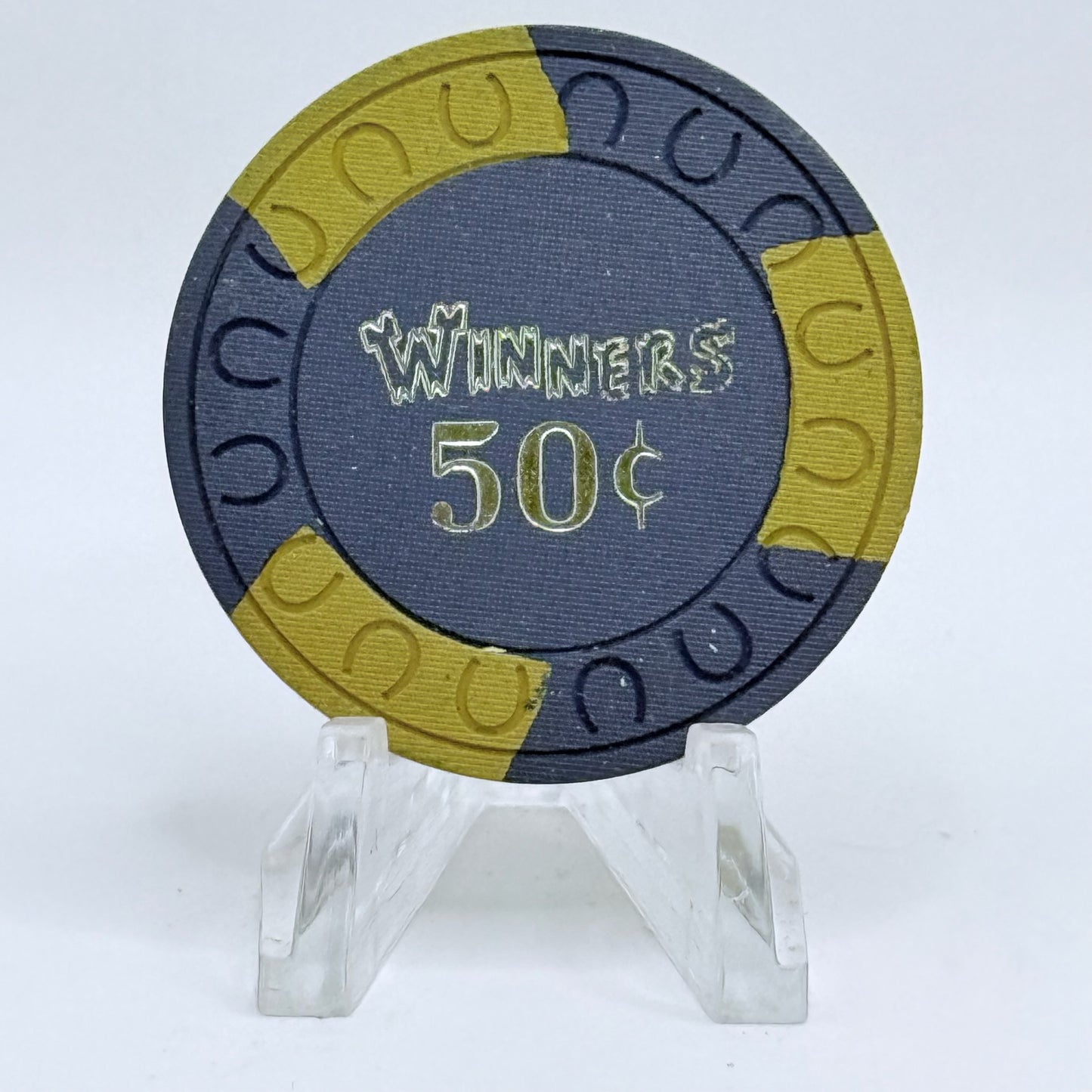 Winners Inn Winnemucca Nevada 1972 $0.50 Casino Chip N7879