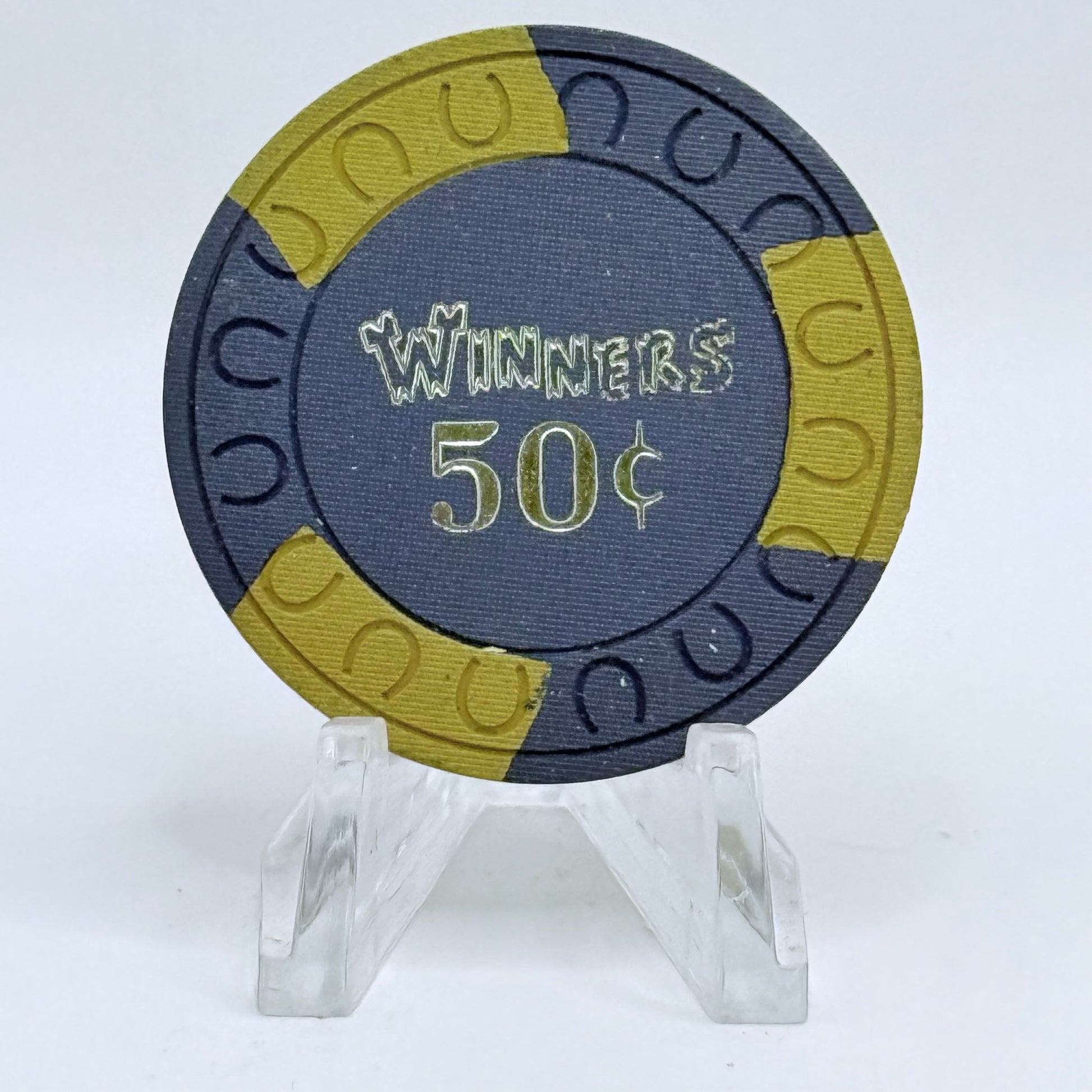 Winners Inn Winnemucca Nevada 1972 $0.50 Casino Chip N7879