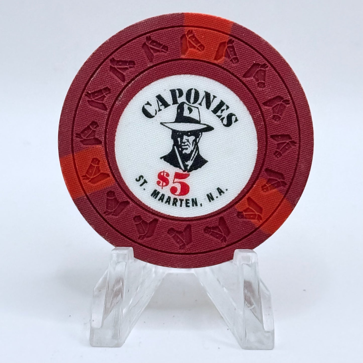 Capones Casino St. Maarten $5 Casino Chip