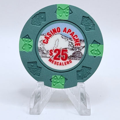 Casino Apache Mescalero New Mexico $25 Casino Chip