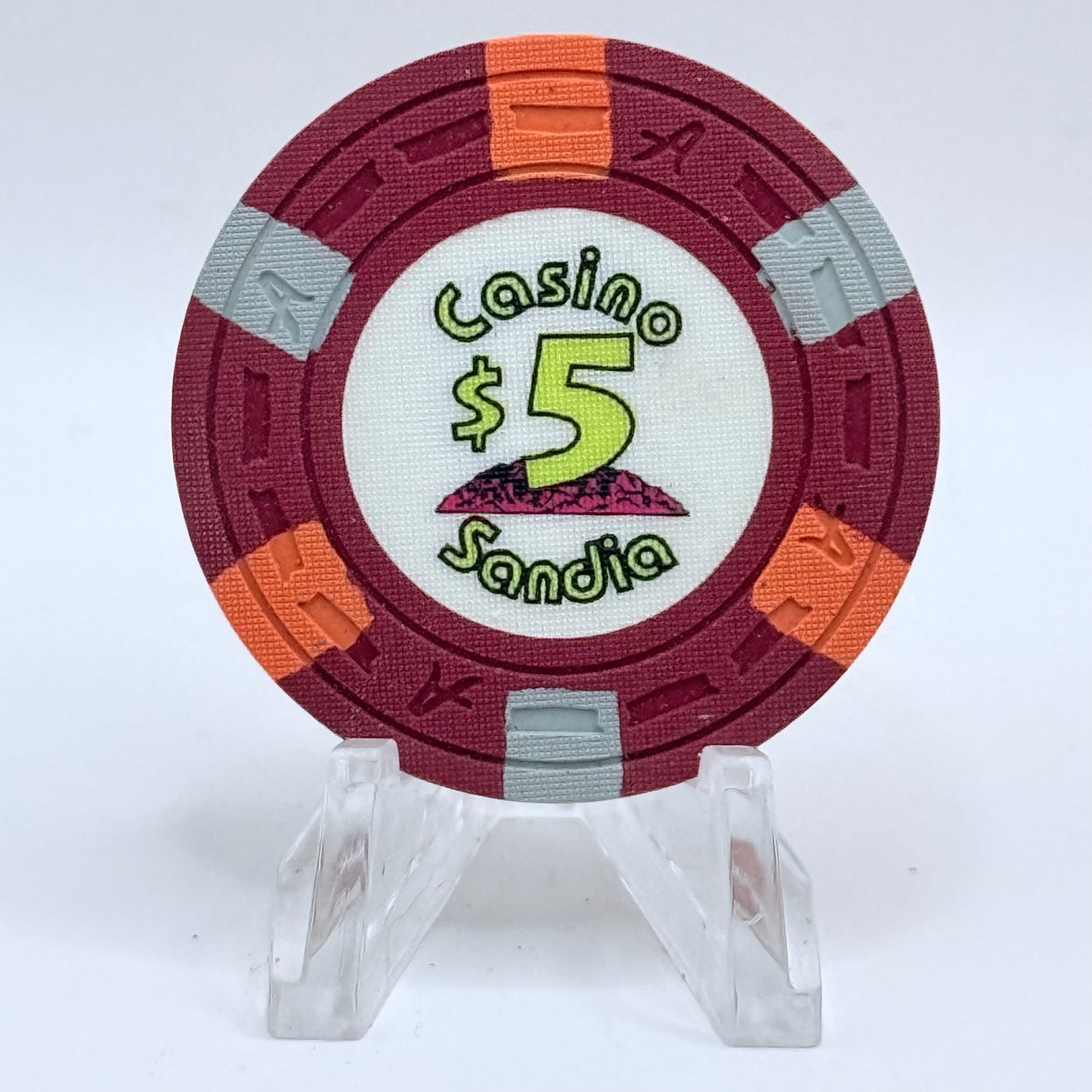 Sandia Resort and Casino Albuquerque New Mexico $5 Casino Chip