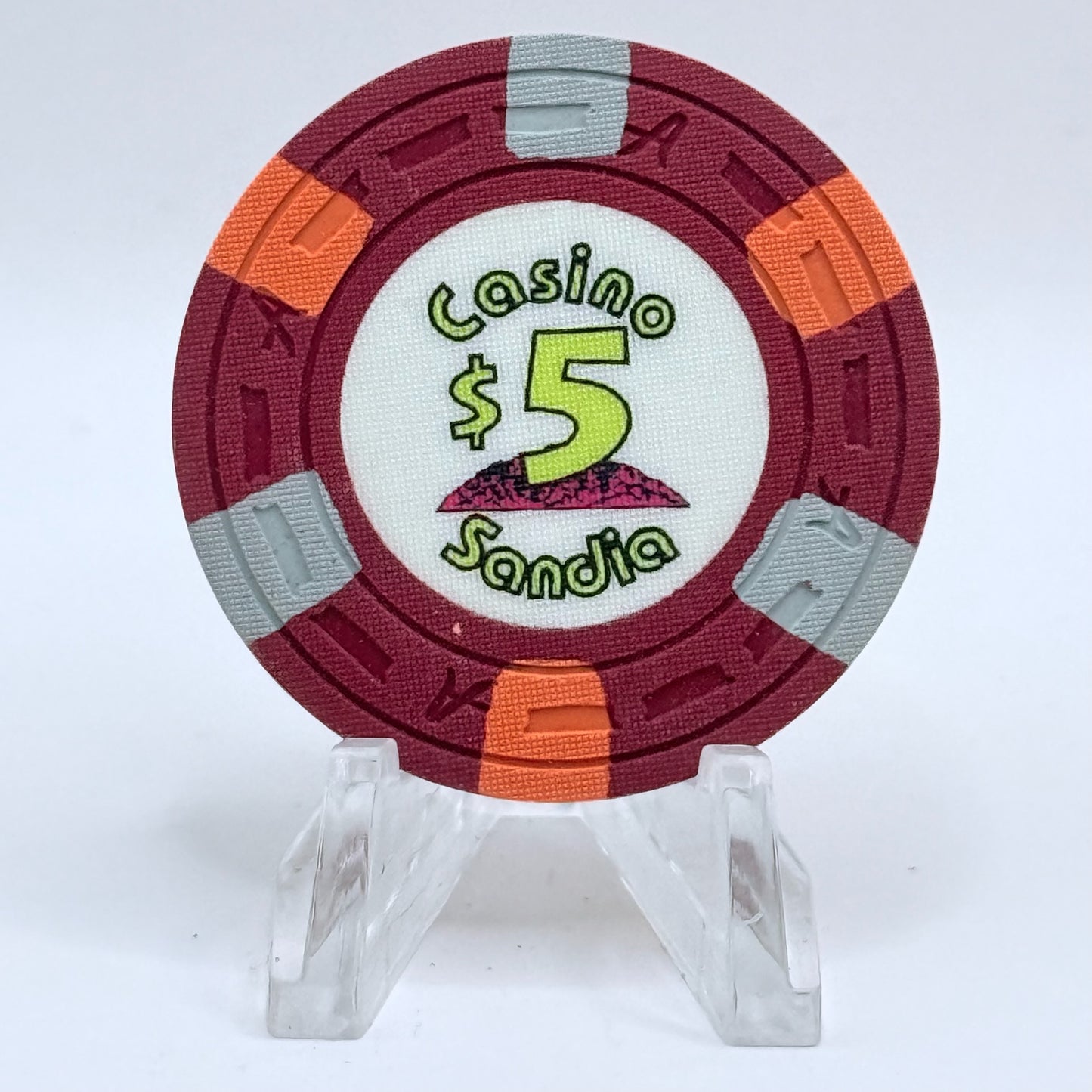 Sandia Resort and Casino Albuquerque New Mexico $5 Casino Chip