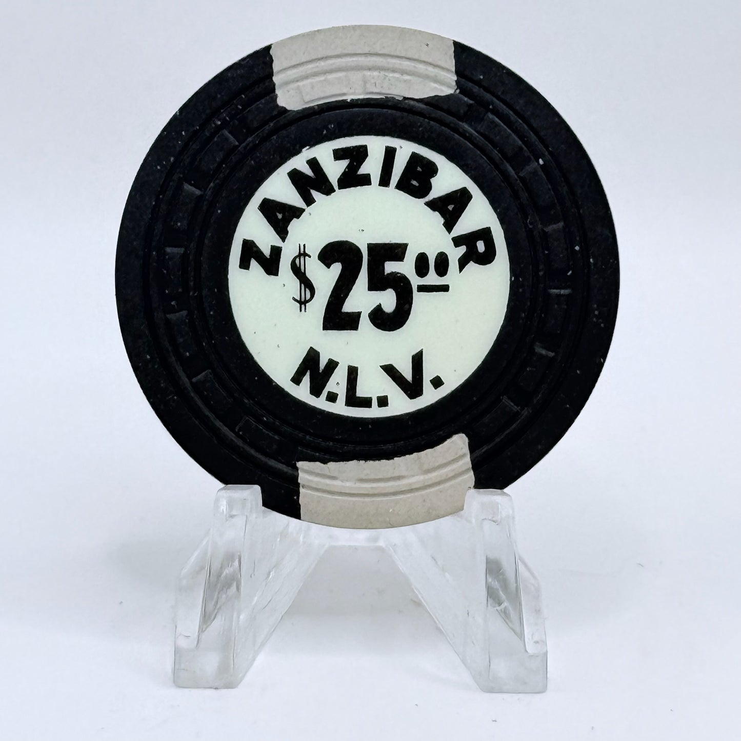 Zanzibar N. Las Vegas Nevada 1962 $25 Casino Chip N6488