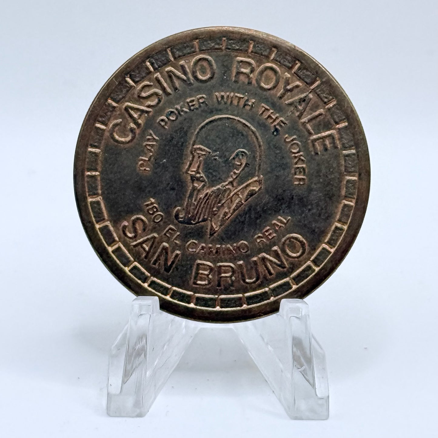 Ric's Casino Royale San Bruno California 1982 '10th Anniversary' $20 Tokens - Other