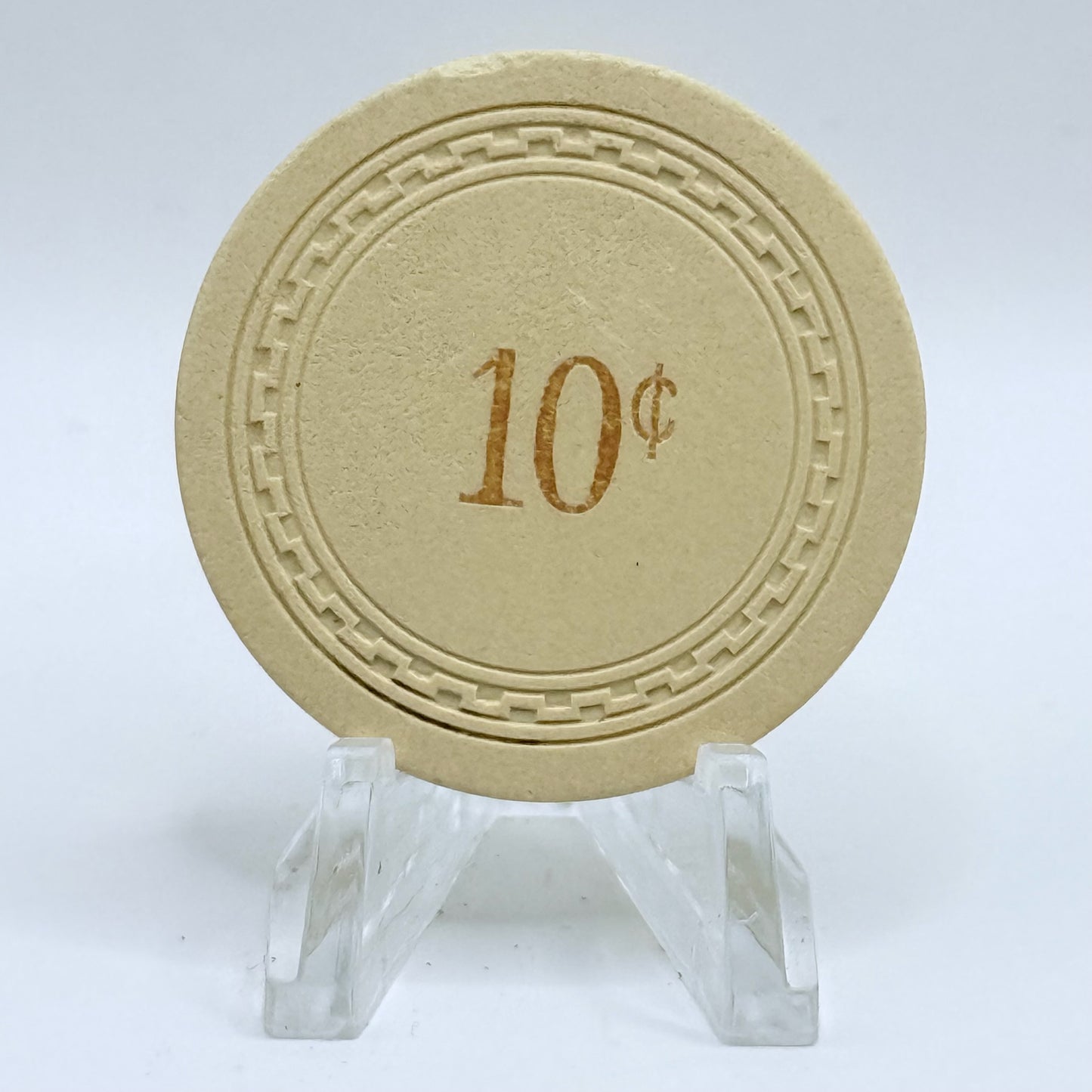 Corral Bar Card Room Cottonwood California $0.10 Casino Chip