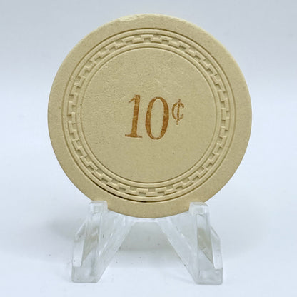 Corral Bar Card Room Cottonwood California $0.10 Casino Chip