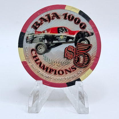 Crystal Bay Casino Crystal Bay Nevada 2009 'Baja Champions' LE $5 Casino Chip E9076