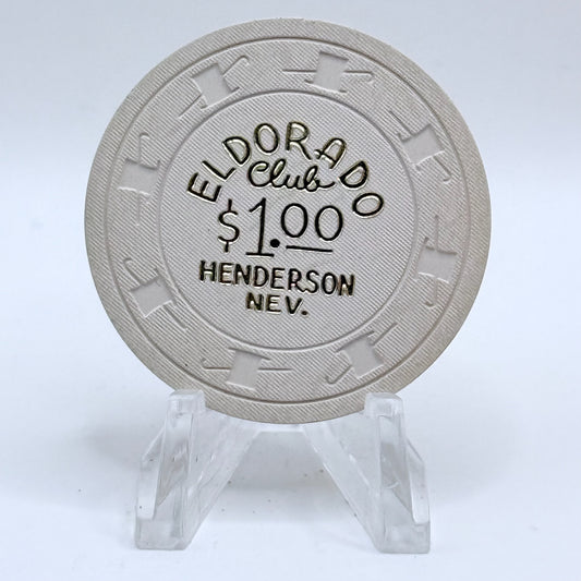 Eldorado Henderson Nevada 1960s $1 Casino Chip N3866