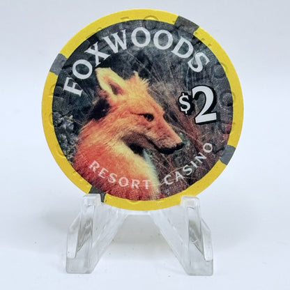 Foxwoods Ledyard Connecticut $2 Casino Chip