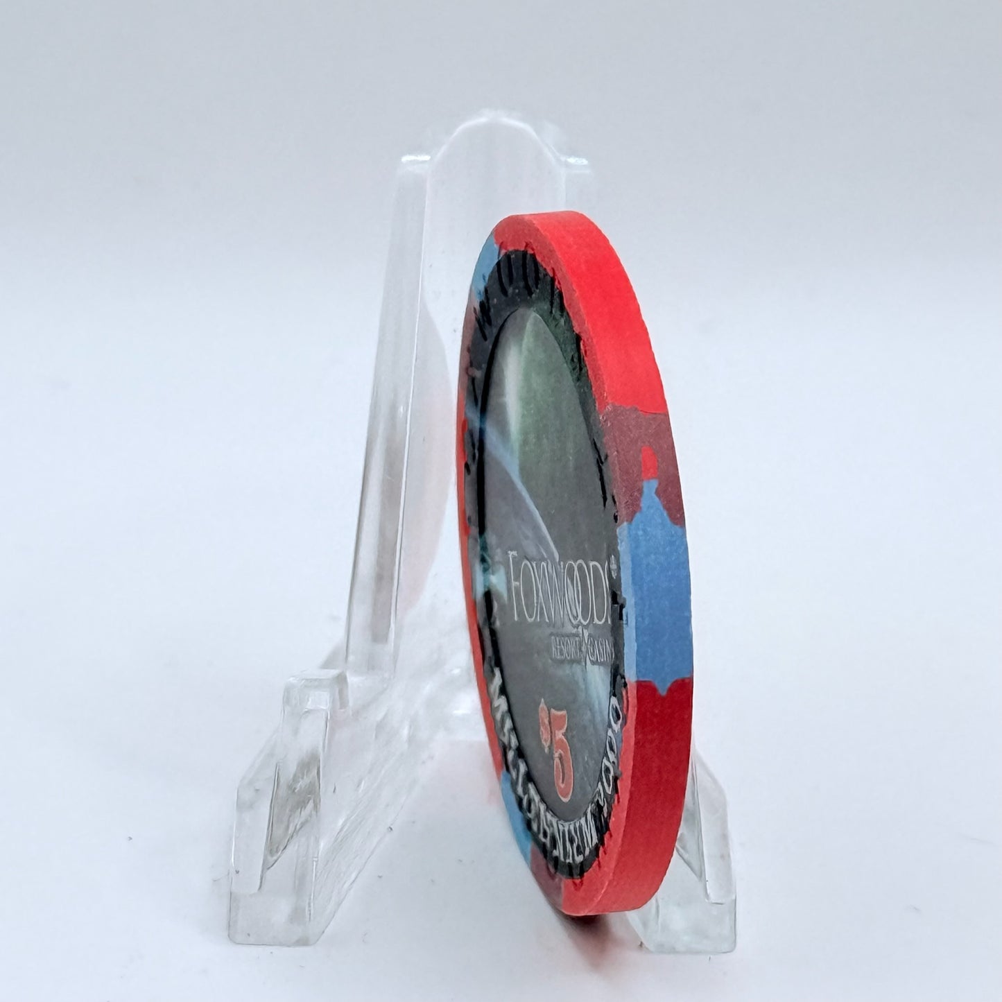 Foxwoods Ledyard Connecticut 2000 'Millennium' LE $5 Casino Chip