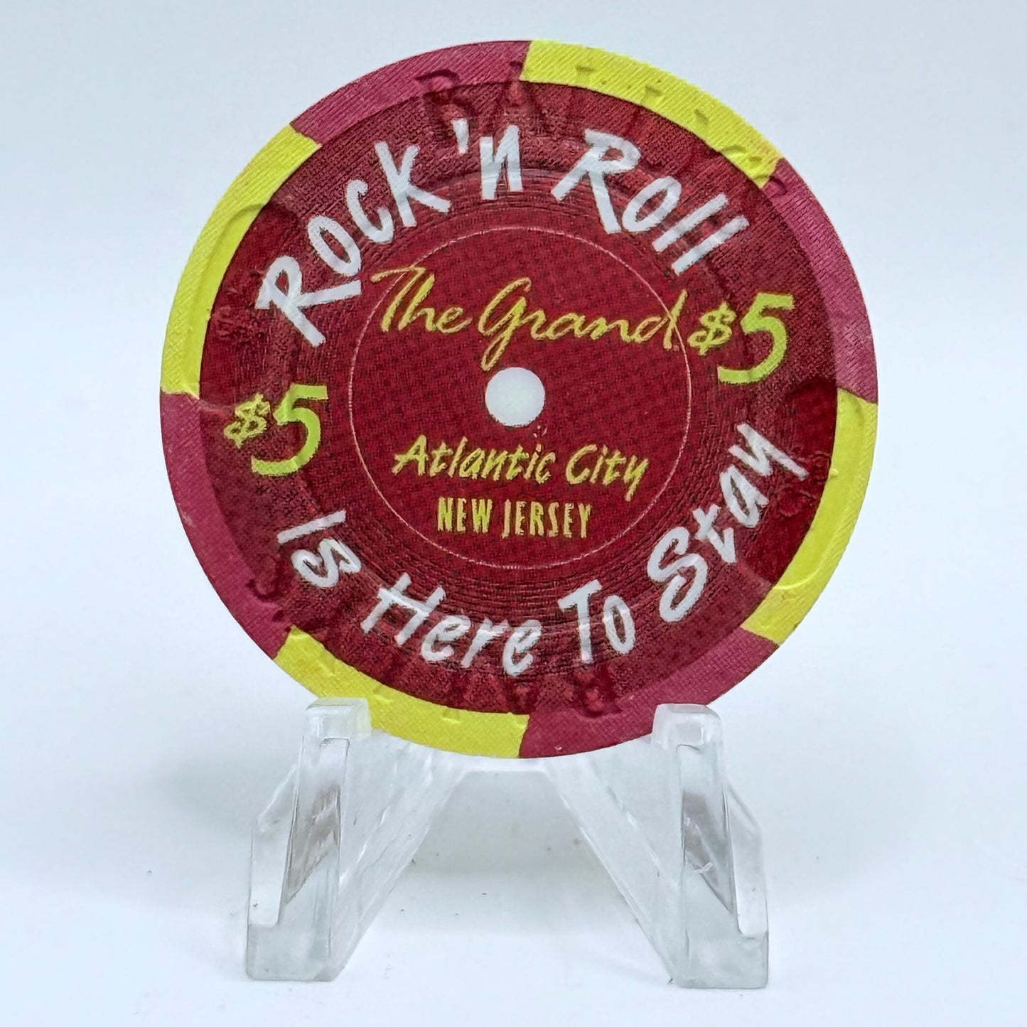 Bally's Grand Atlantic City New Jersey '1959 Cadillac Eldorado' LE $5 Casino Chip