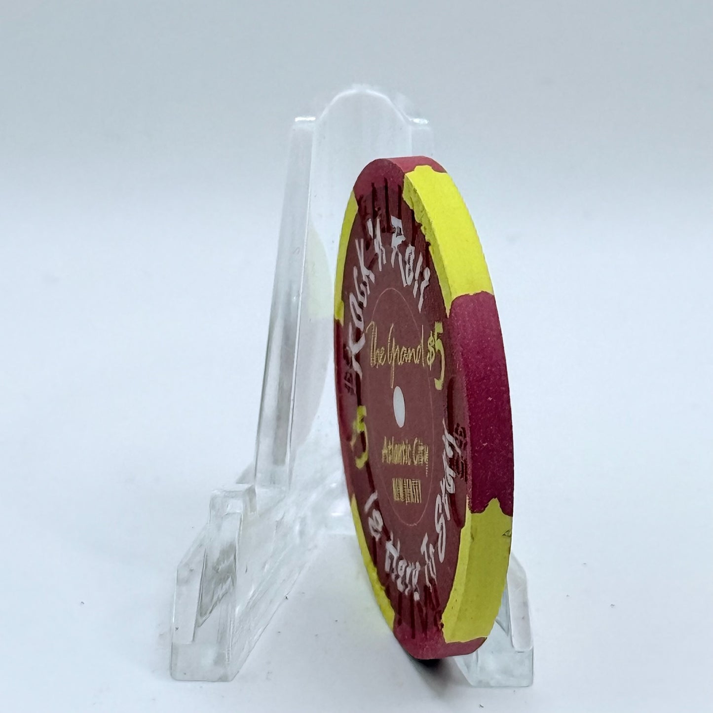 Bally's Grand Atlantic City New Jersey '1957 Thunderbird' LE $5 Casino Chip