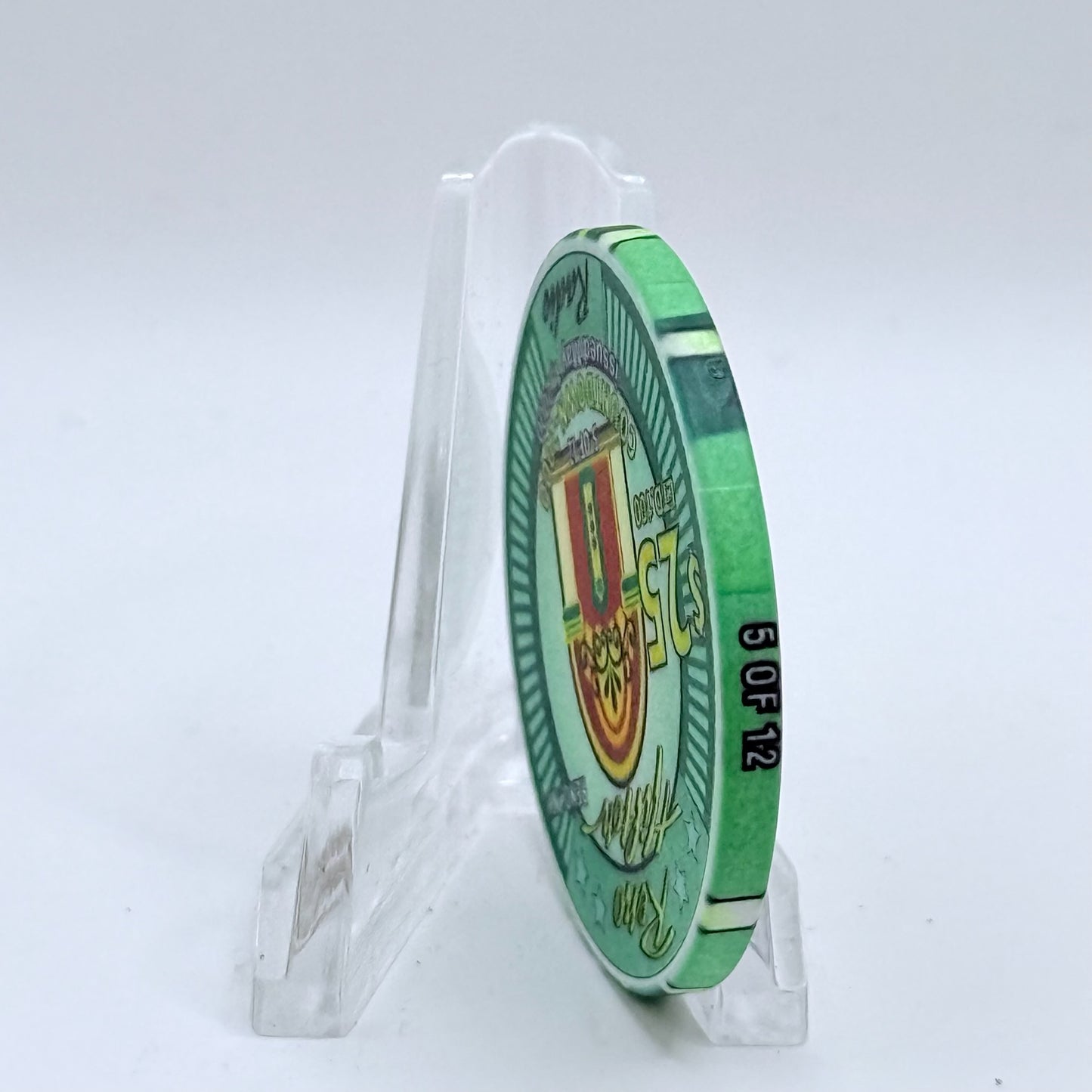 Hilton Resort Reno Nevada 2000 'Radio' Series 2000 LE $25 Casino Chip V4581