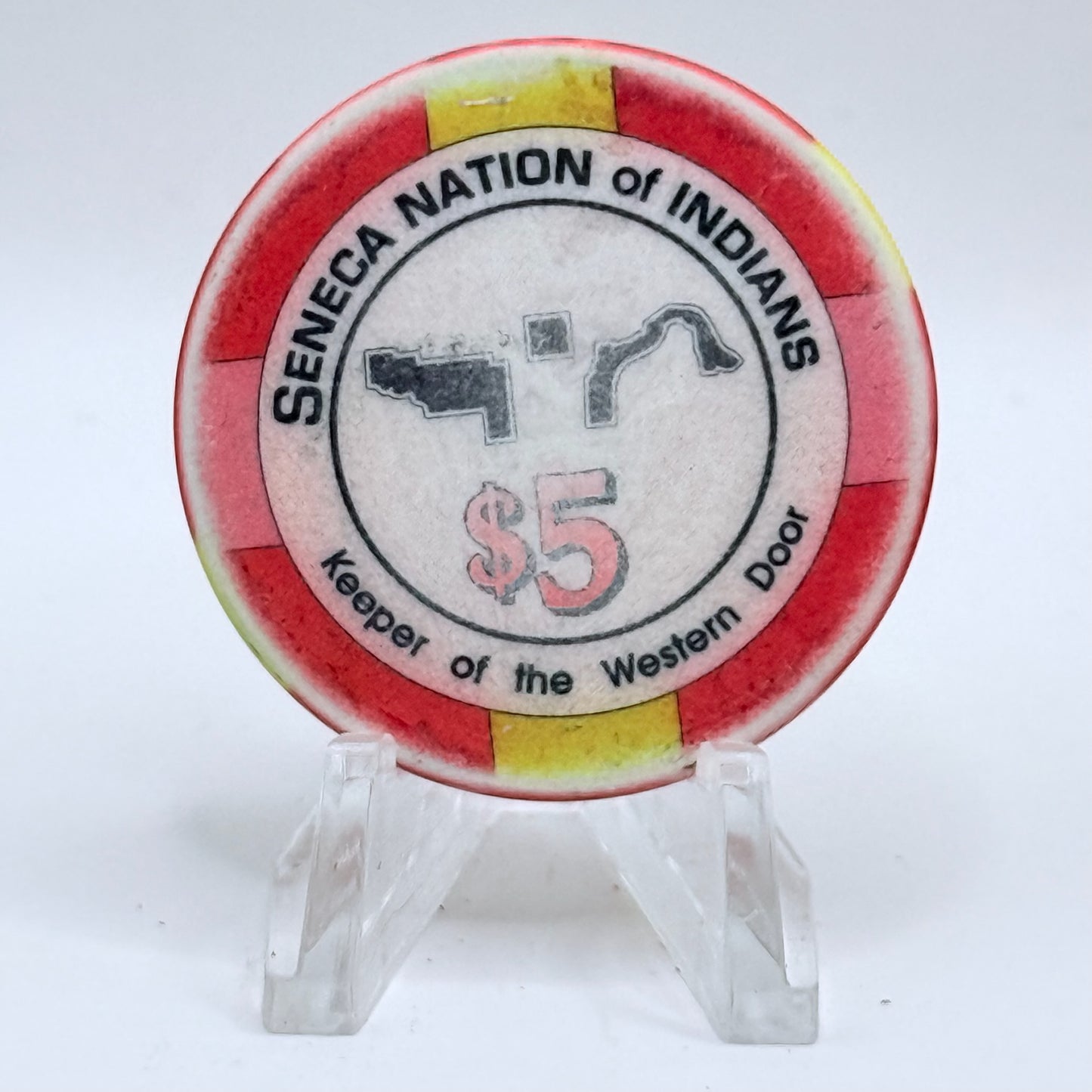 Seneca Gaming Irving Irving New York $5 Casino Chip