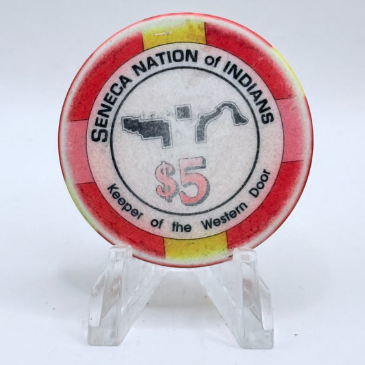 Seneca Gaming Irving Irving New York $5 Casino Chip