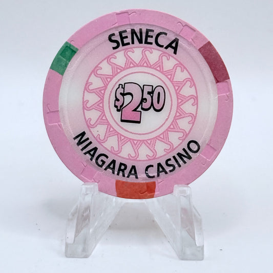 Seneca Niagara Casino Niagara Falls New York 2002 $2.50 Casino Chip