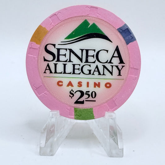 Seneca Allegany Casino Salamanca New York $2.50 Casino Chip