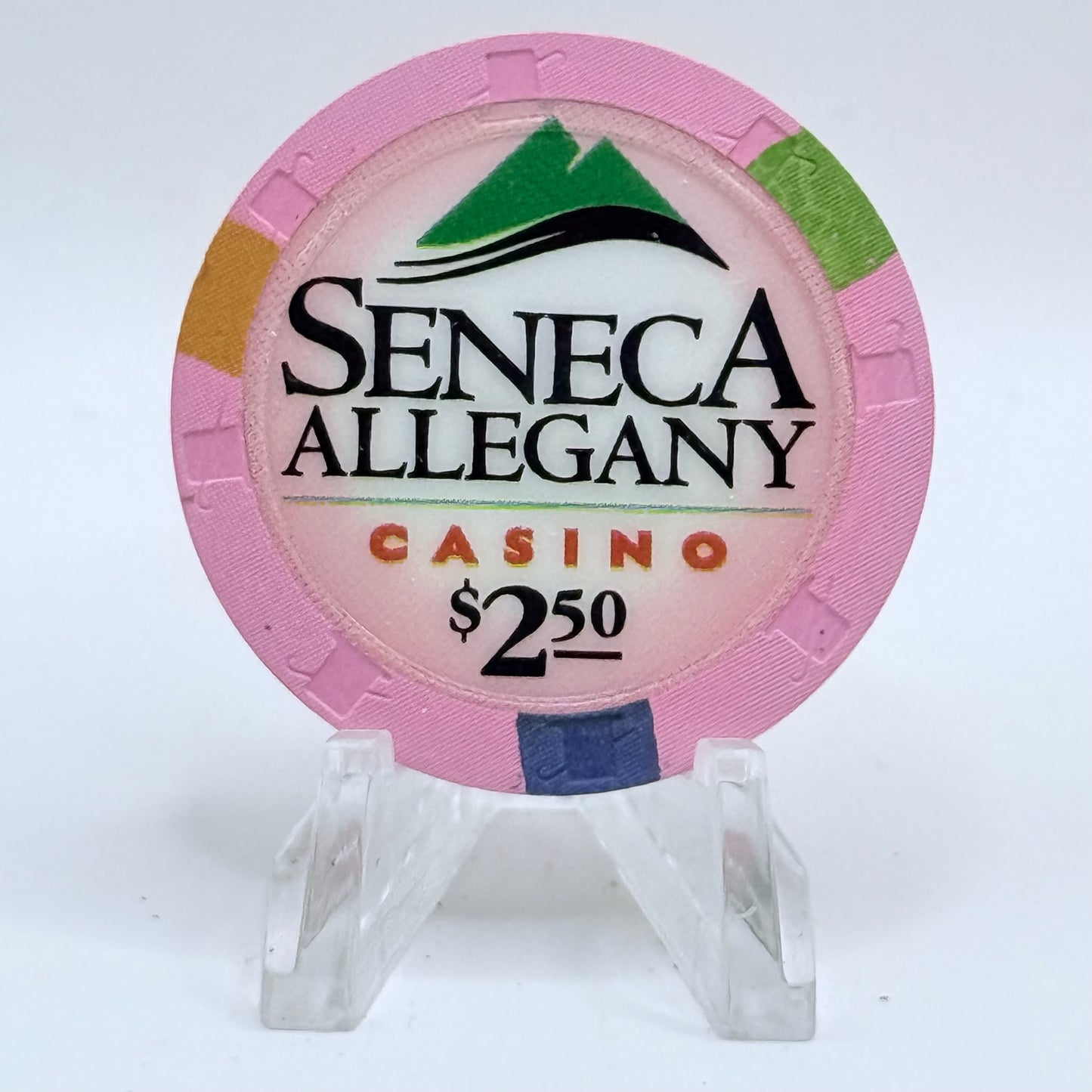 Seneca Allegany Casino Salamanca New York $2.50 Casino Chip