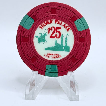 Silver Palace Las Vegas Nevada 1961 $25 Casino Chip N2168
