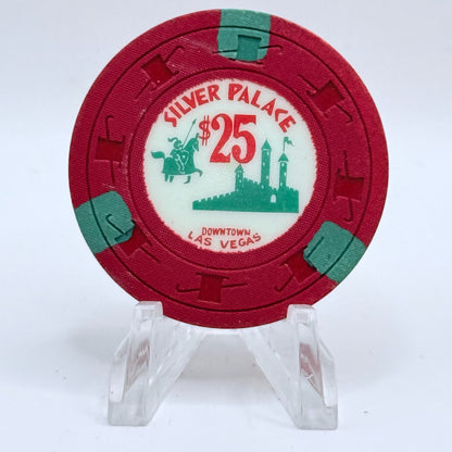 Silver Palace Las Vegas Nevada 1961 $25 Casino Chip N2168