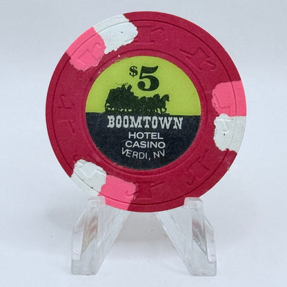 Boomtown 1996 $5 Casino Chip N8021