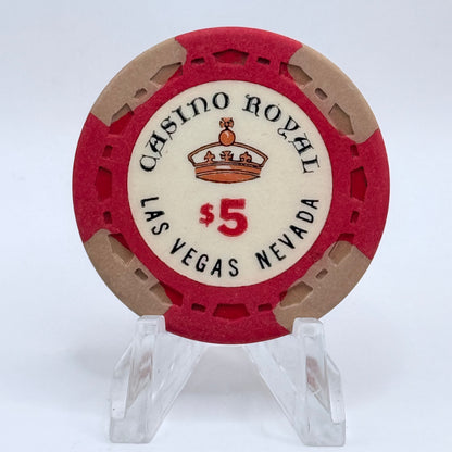 Casino Royal Las Vegas Nevada 1971 $5 Casino Chip N1430
