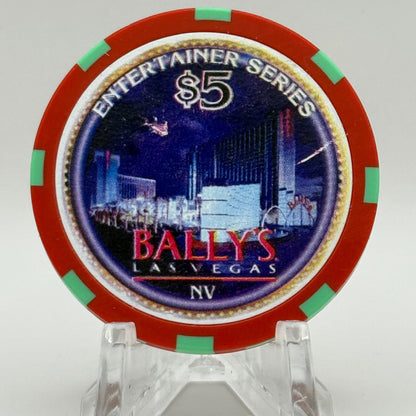 Bally's Las Vegas Nevada 1997 'Engelbert Humperdinck' LE $5 Casino Chip N9287