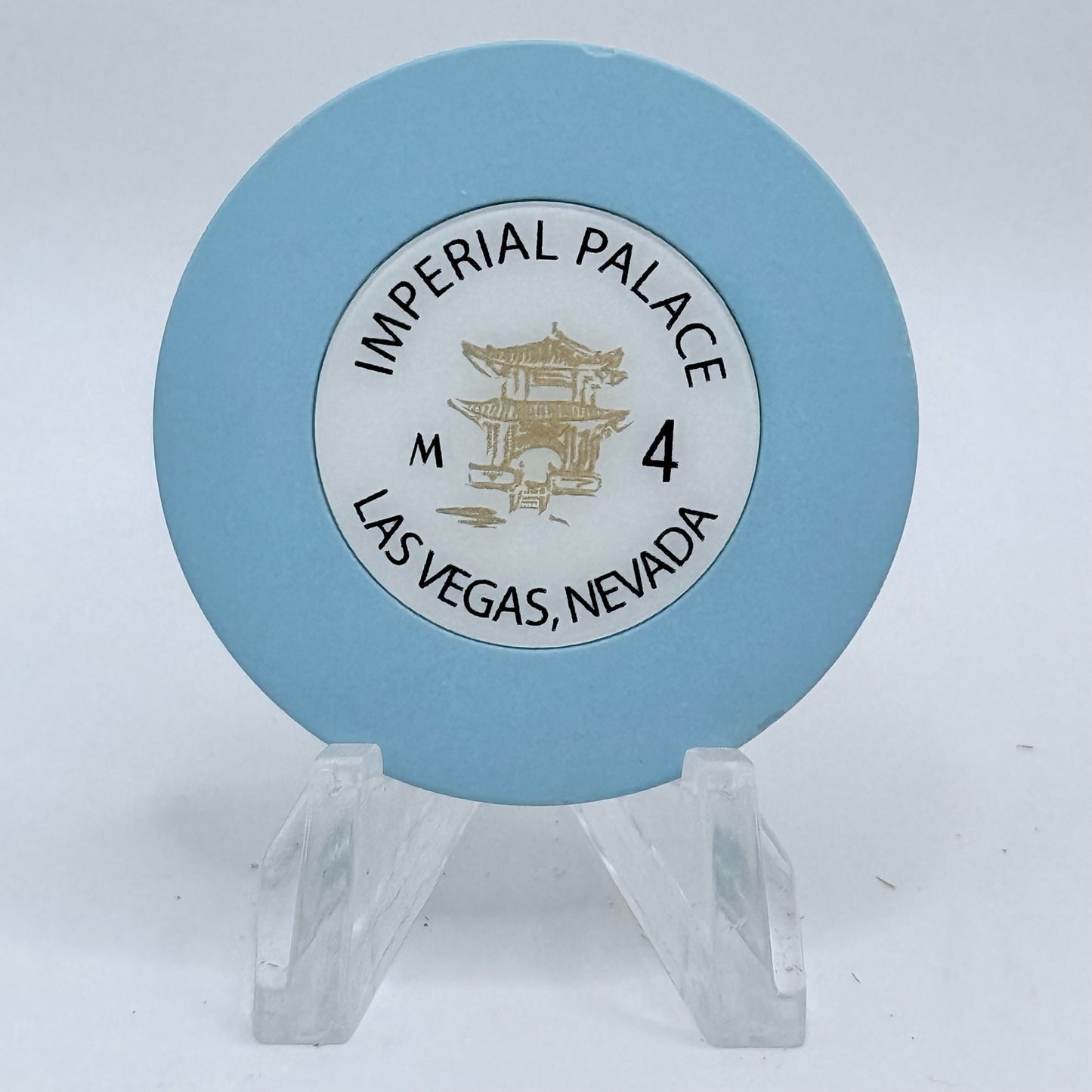 Imperial Palace Las Vegas Nevada 2005 Series 254 Roulette Casino Chip E8888
