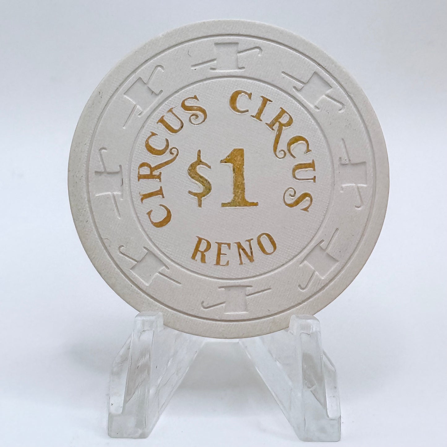 Circus Circus Reno Nevada 1983 $1 Casino Chip N2956.L