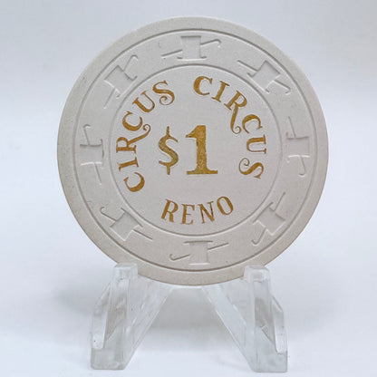 Circus Circus Reno Nevada 1983 $1 Casino Chip N2956.L