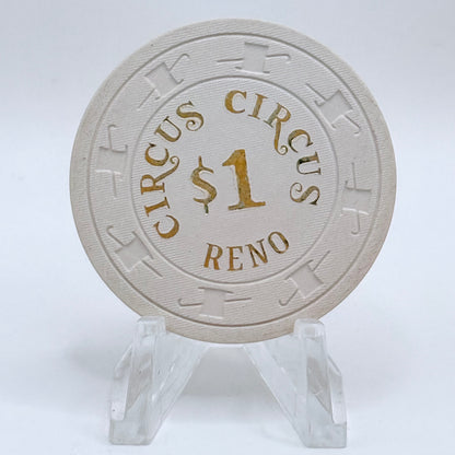 Circus Circus Reno Nevada 1983 $1 Casino Chip N2956.L