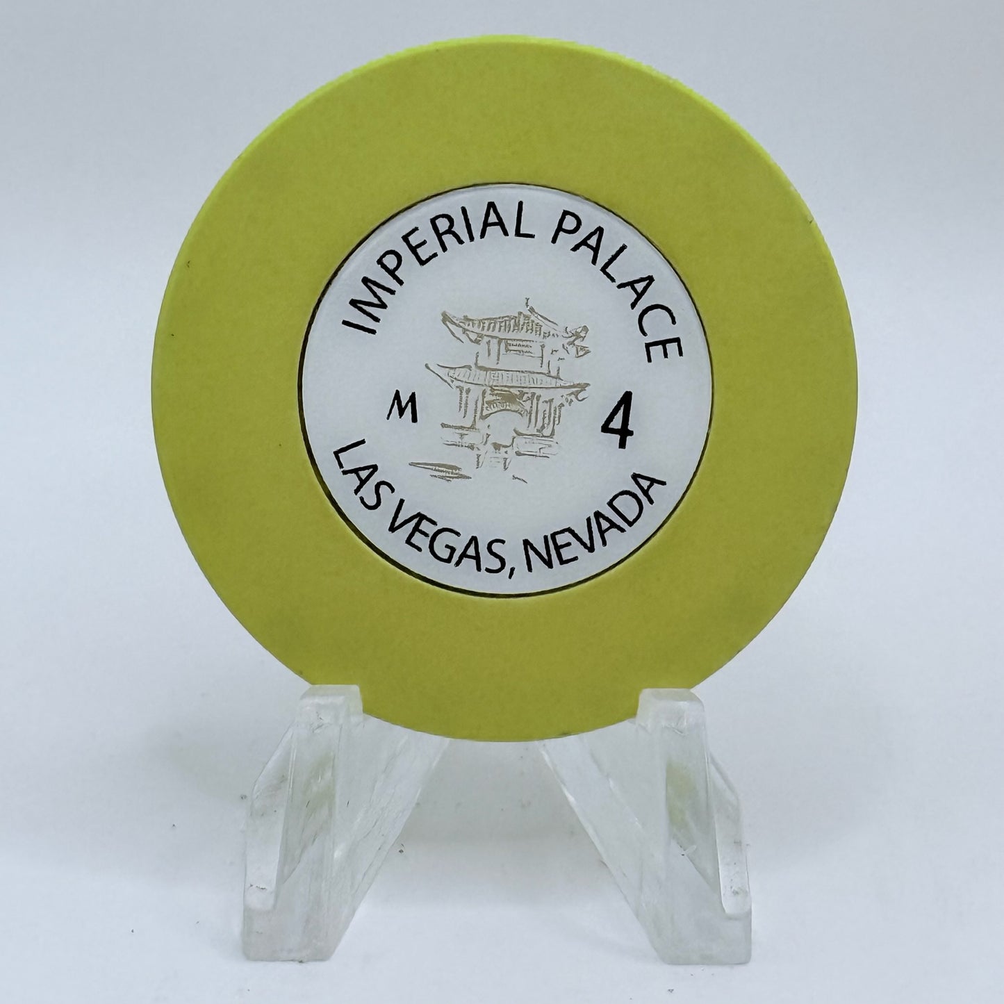 Imperial Palace Las Vegas Nevada 2005 Series 254 Roulette Casino Chip E8888