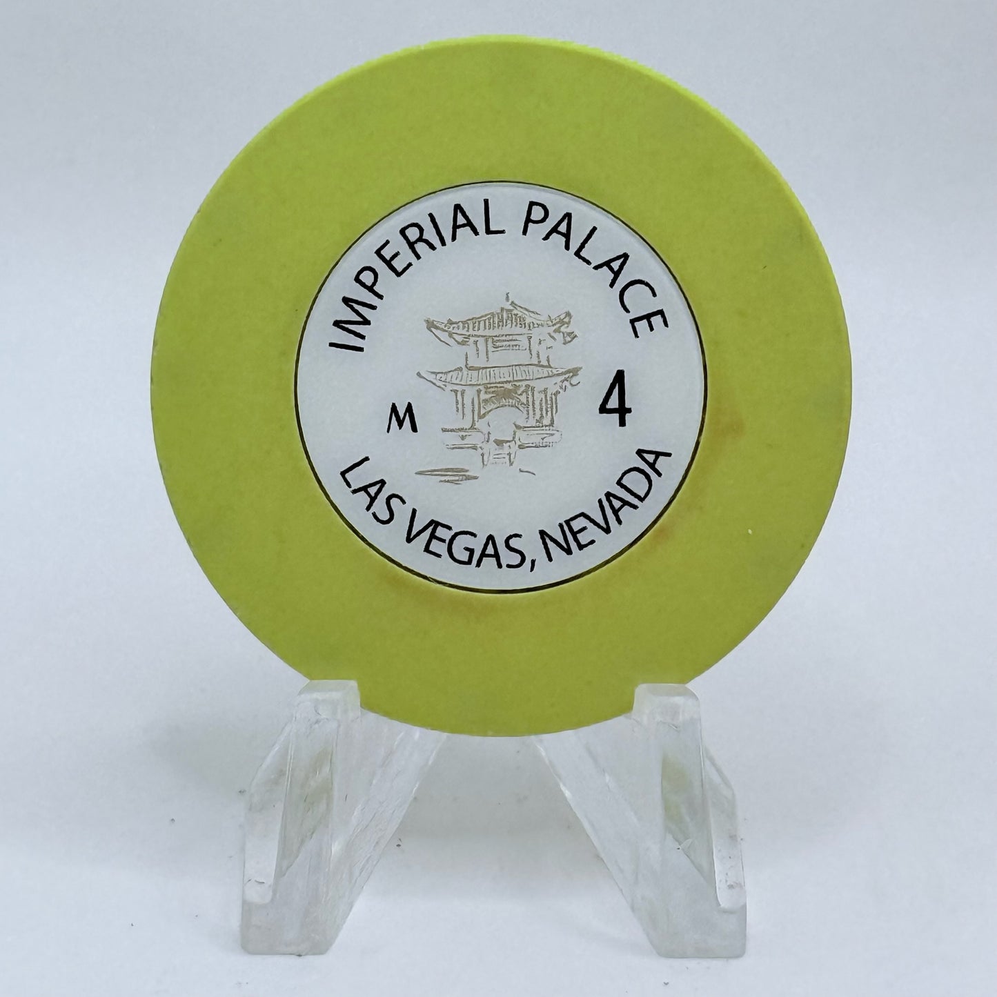 Imperial Palace Las Vegas Nevada 2005 Series 254 Roulette Casino Chip E8888