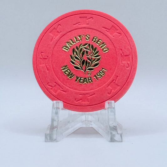 Bally's Reno Nevada 1991 Series 10 NCV Casino Chip N3569
