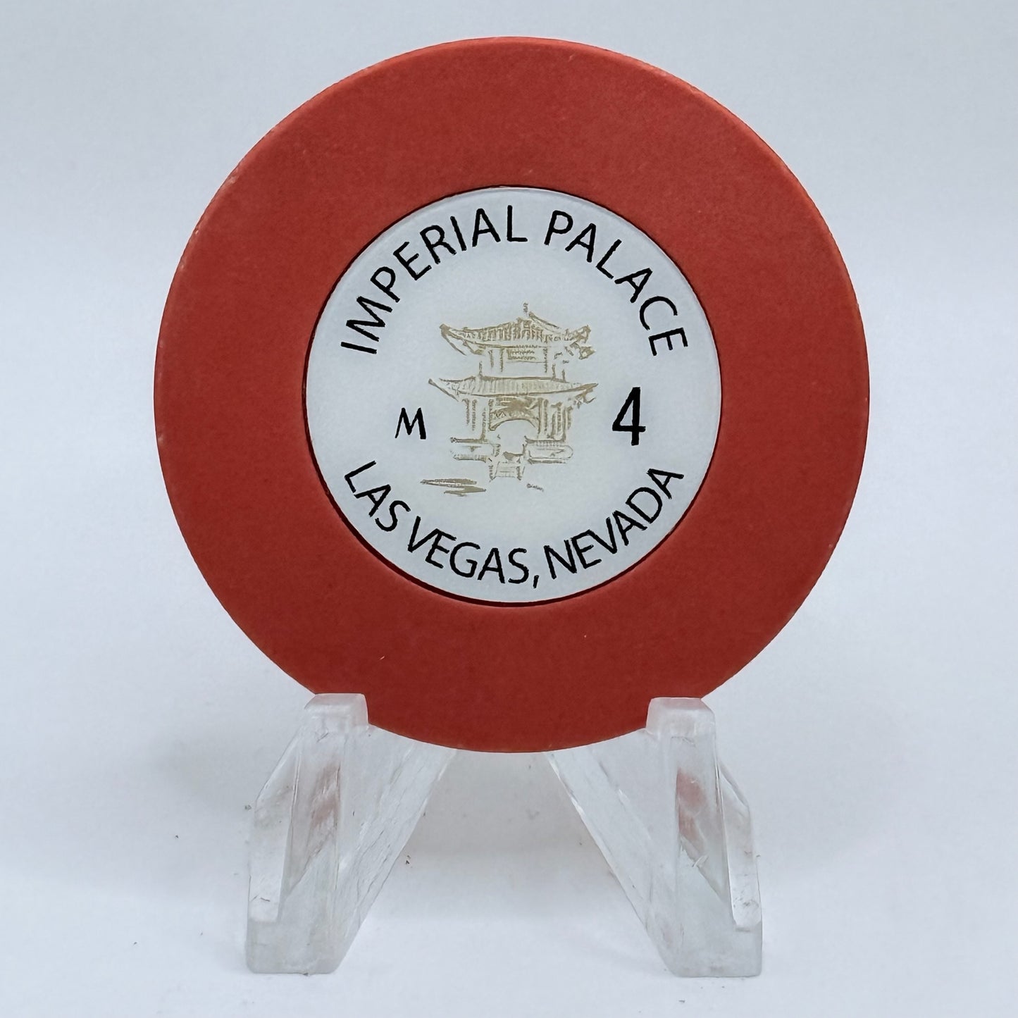 Imperial Palace Las Vegas Nevada 2005 Series 254 Roulette Casino Chip E8888