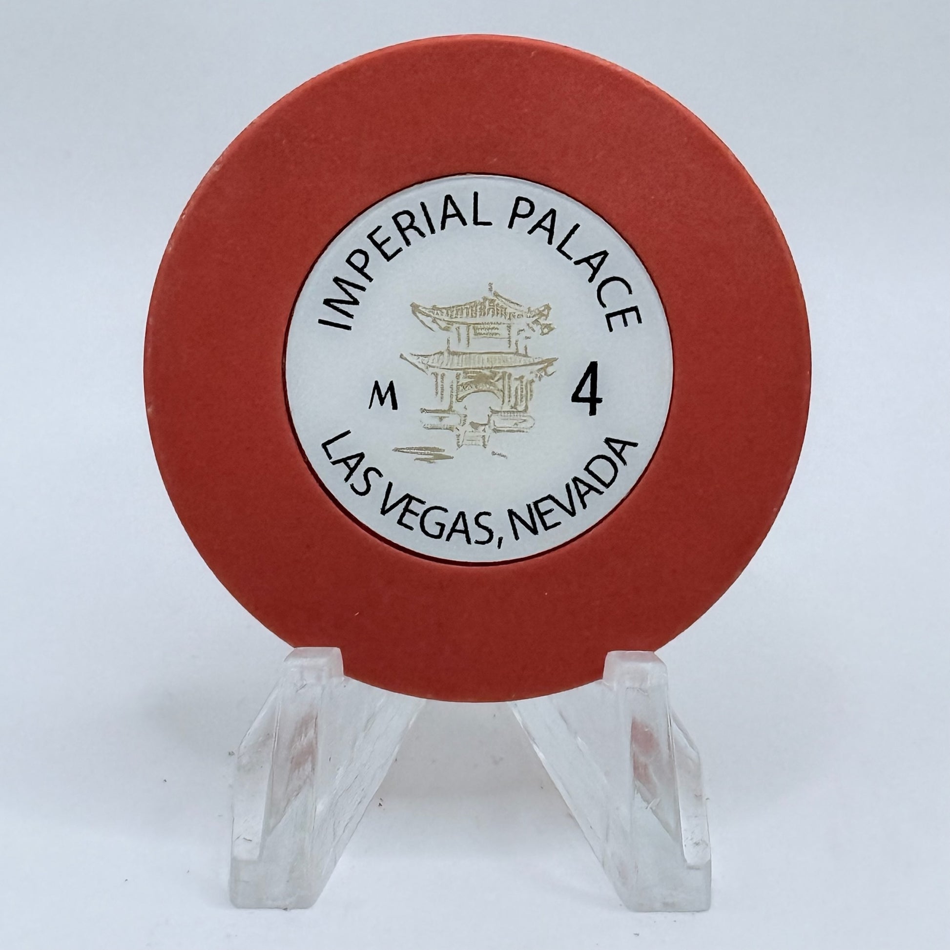 Imperial Palace Las Vegas Nevada 2005 Series 254 Roulette Casino Chip E8888