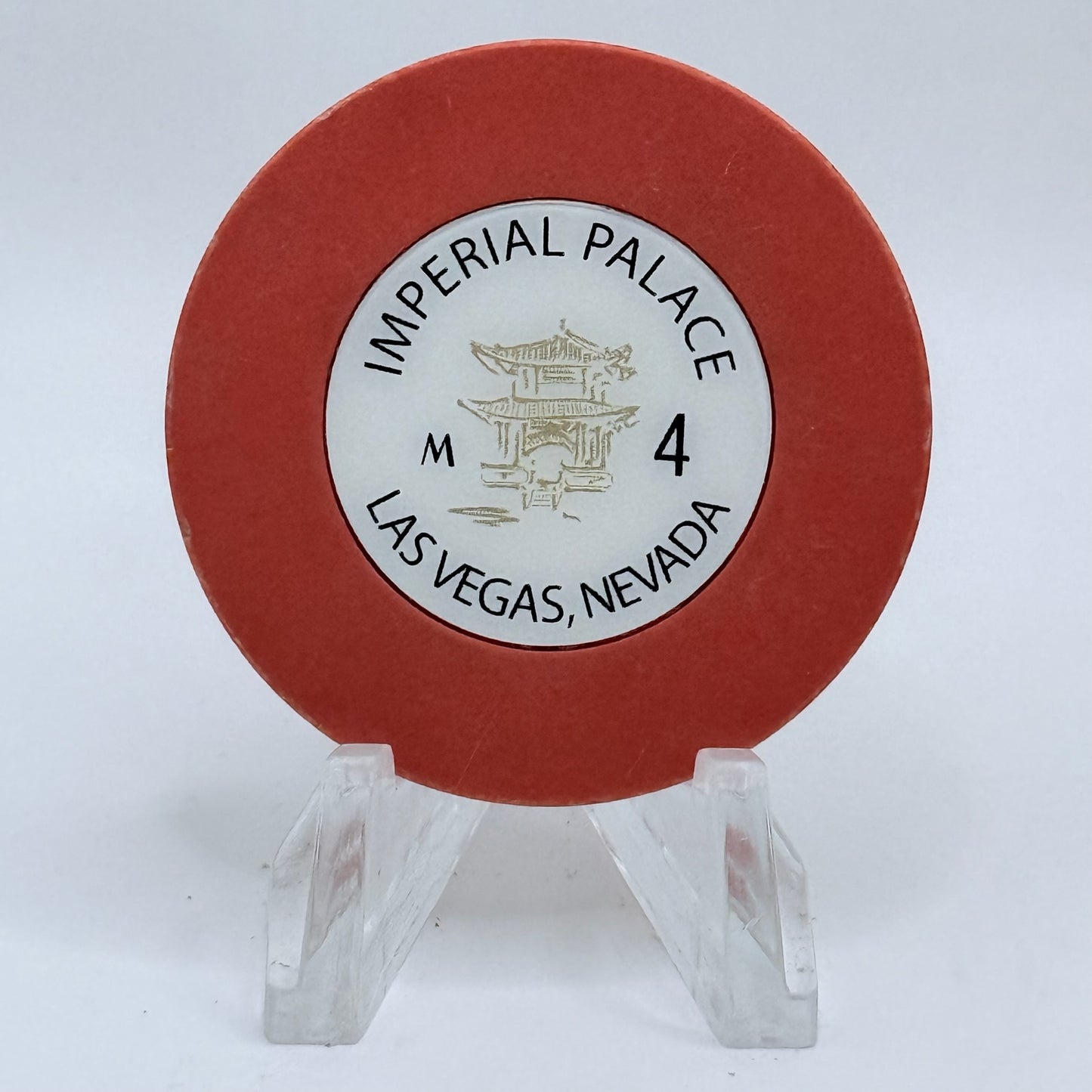 Imperial Palace Las Vegas Nevada 2005 Series 254 Roulette Casino Chip E8888