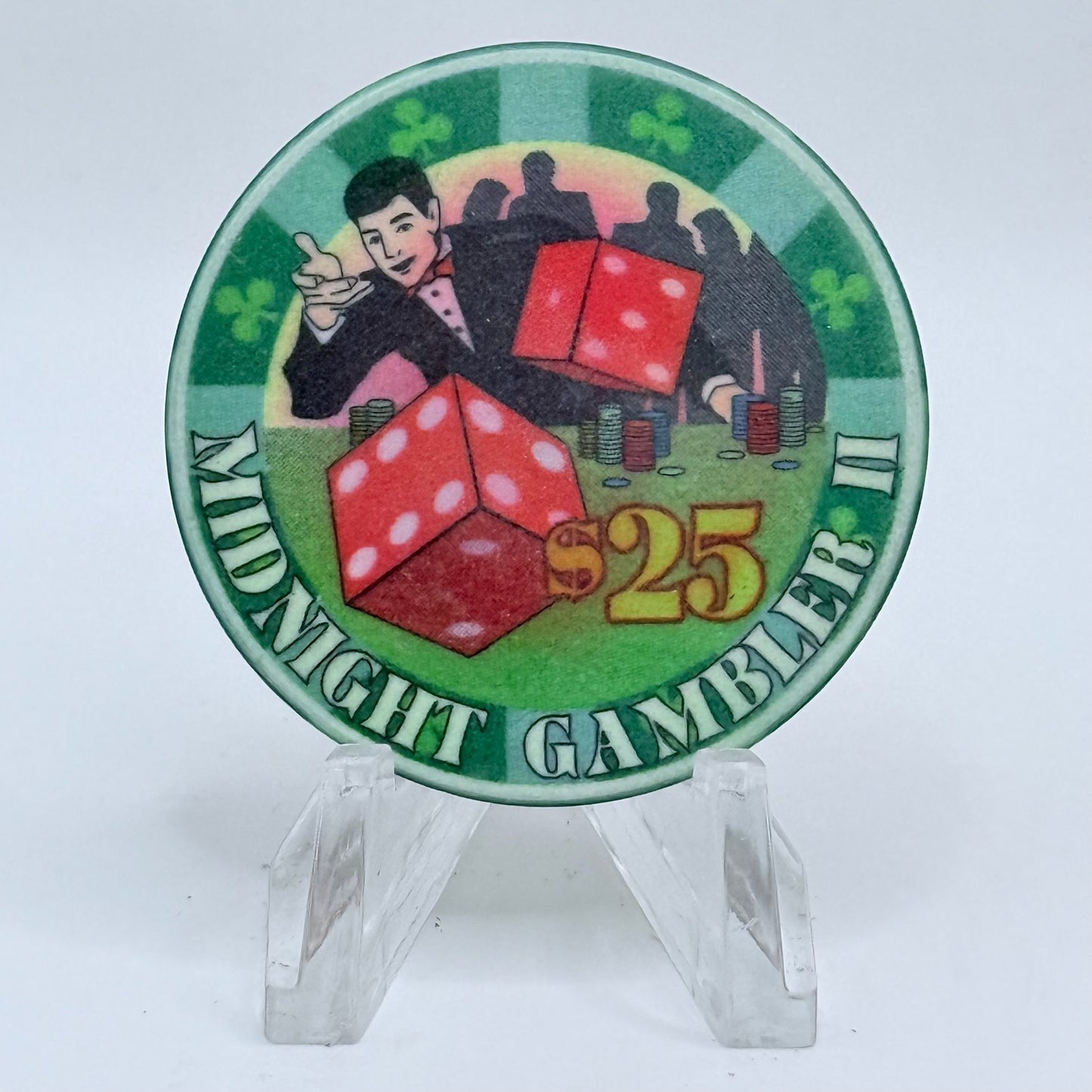 Midnight Gambler II Freeport New York $25 Casino Chip