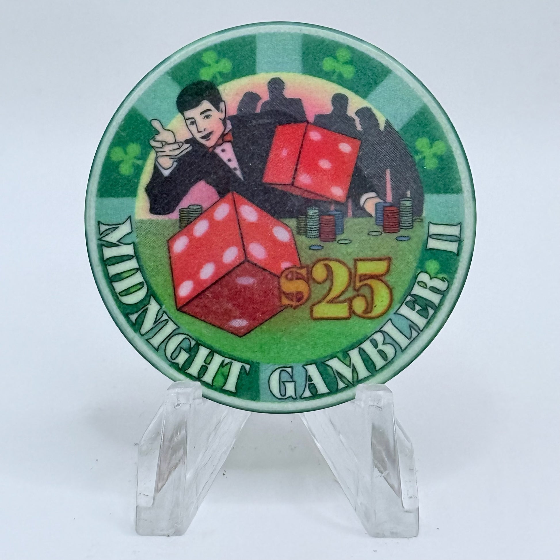 Midnight Gambler II Freeport New York $25 Casino Chip