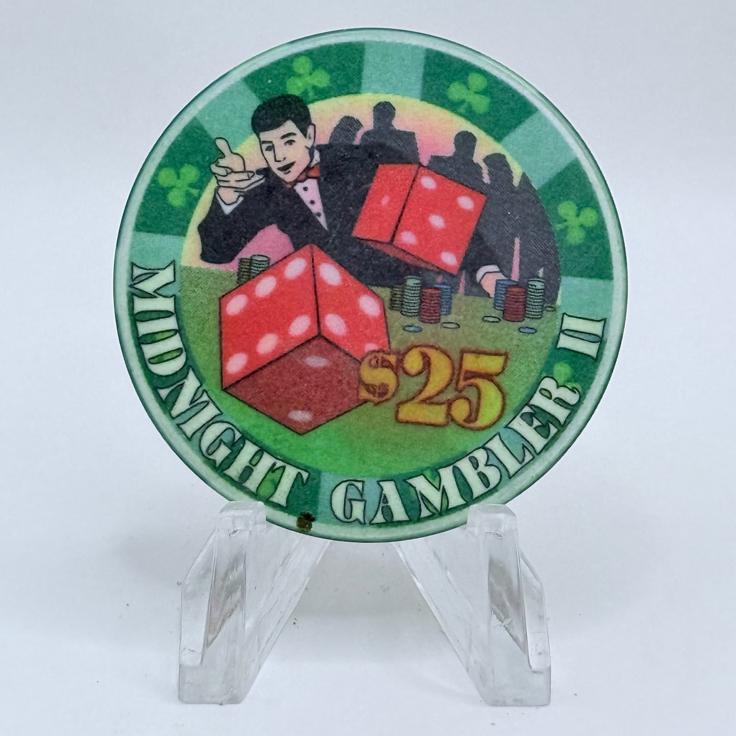 Midnight Gambler II Freeport New York $25 Casino Chip