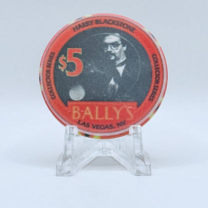 Bally's Las Vegas Nevada 1995 'Harry Blackston' LE $5 Casino Chip N0608