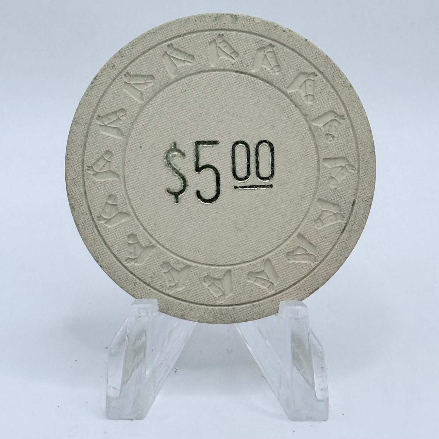 Montgomery Pass Lodge Montgomery Pass Nevada 1965 $5 Casino Chip V1167