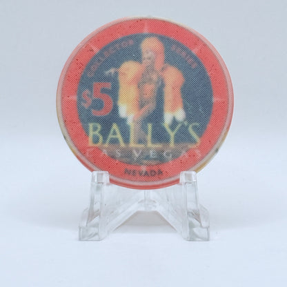 Bally's Las Vegas Nevada 1995 'Jubilee' LE $5 Casino Chip N0613