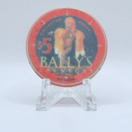 Bally's Las Vegas Nevada 1995 'Jubilee' LE $5 Casino Chip N0613