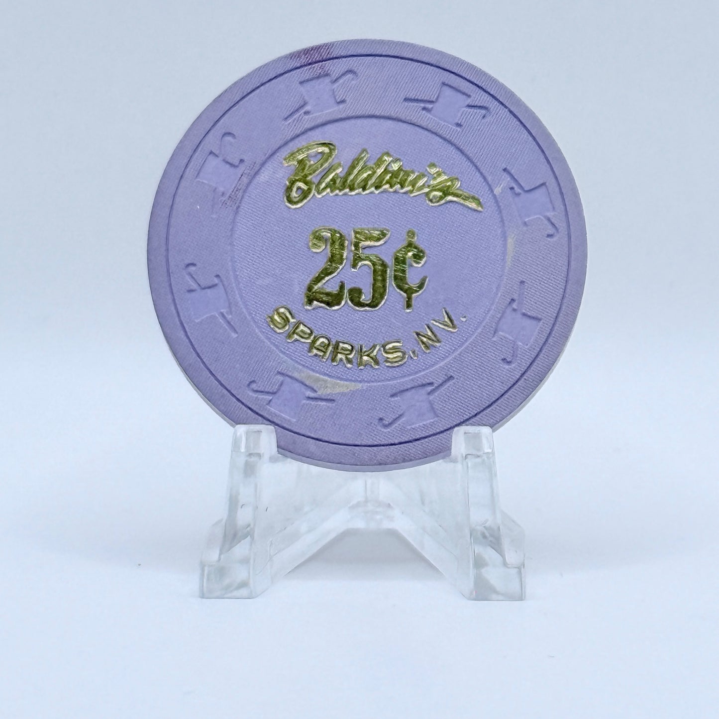 Baldini's Sparks Nevada $0.25 Casino Chip V2044