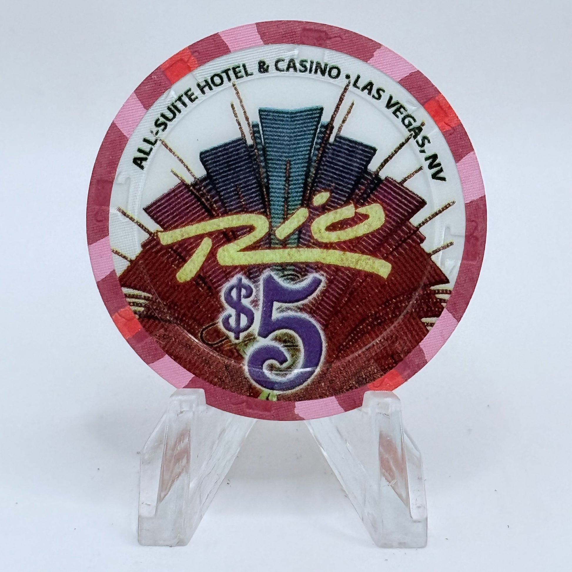 Rio Las Vegas Nevada 2006 'Voodoo Cafe & Lounge' LE $5 Casino Chip E5443