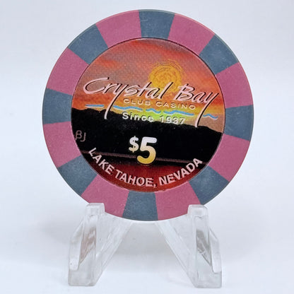 Crystal Bay Casino Crystal Bay Nevada 2003 $5 Casino Chip E0296