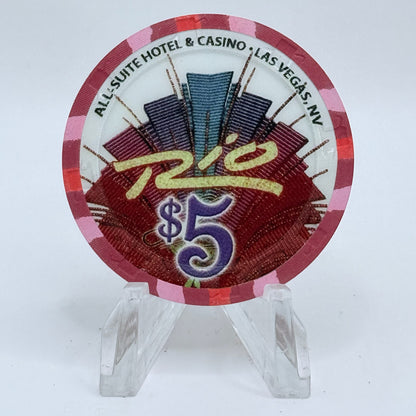 Rio Las Vegas Nevada 2007 'Tony N' Tina's Wedding' LE $5 Casino Chip E8275