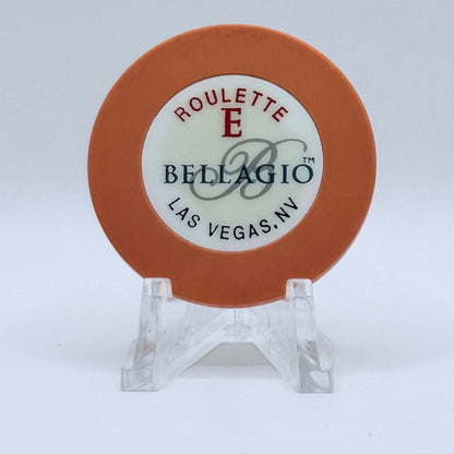 Bellagio Las Vegas Nevada 1998 Series 105 Roulette Beige Casino Chip V2090